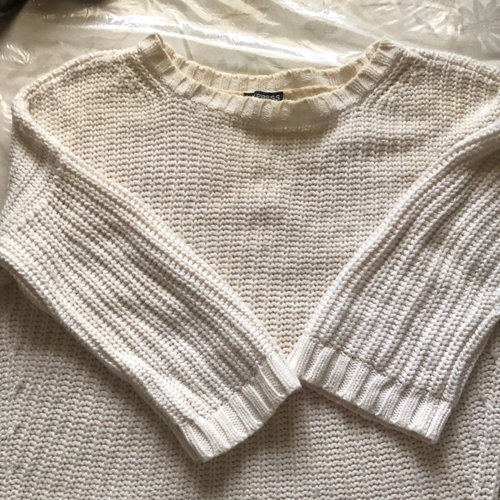 Two sweaters one is in mint condition